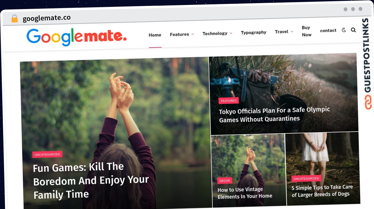Publish Guest Post on googlemate.co