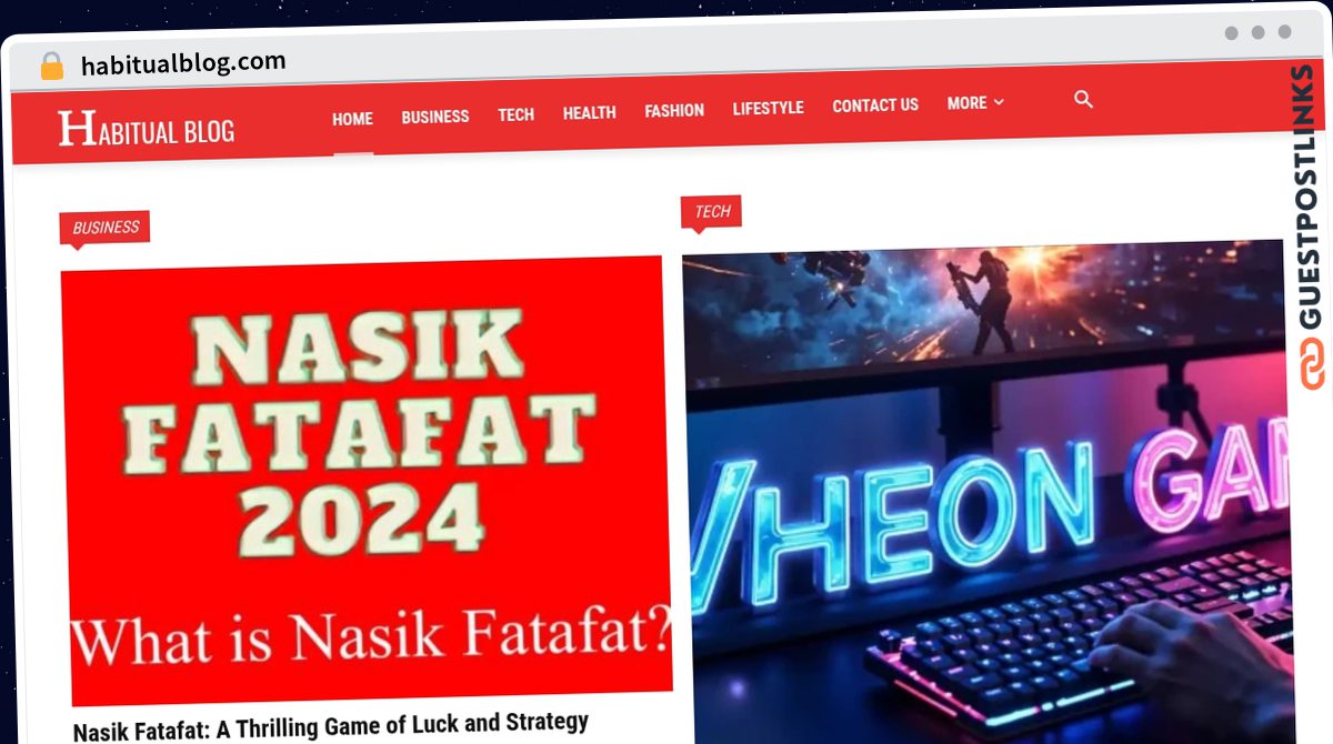 Publish Guest Post on habitualblog.com