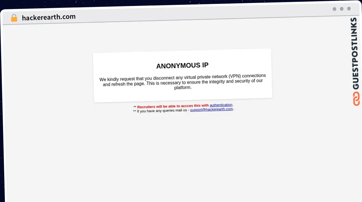 Publish Guest Post on hackerearth.com
