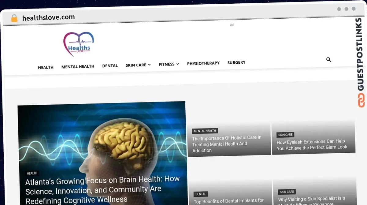 Publish Guest Post on healthslove.com