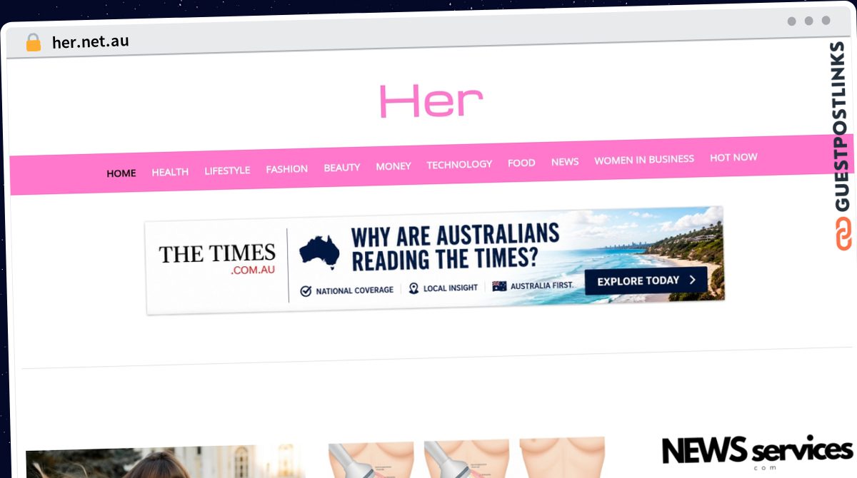 Publish Guest Post on her.net.au