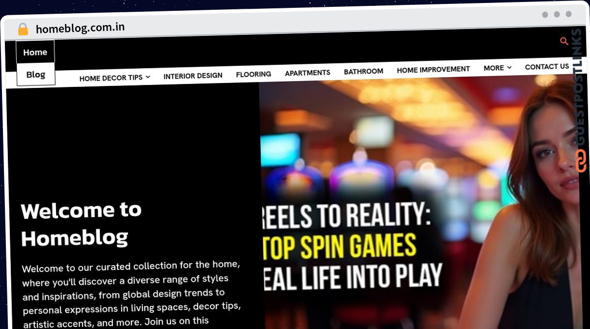 Publish Guest Post on homeblog.com.in