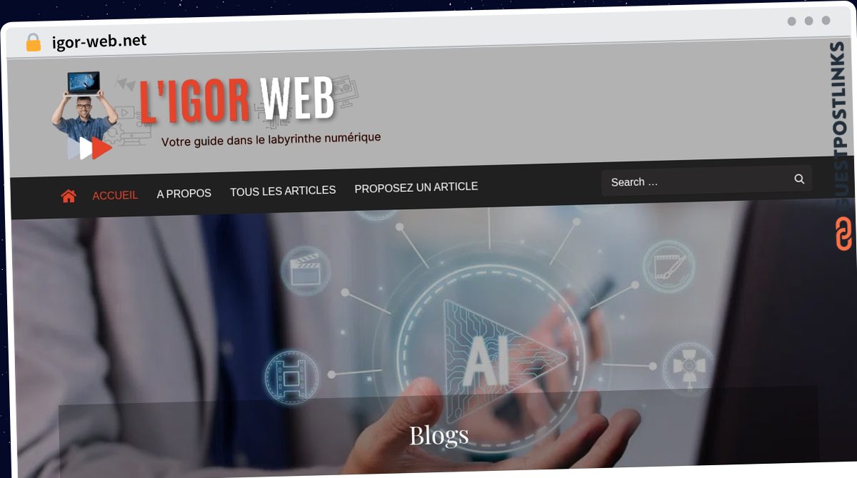 Publish Guest Post on igor-web.net