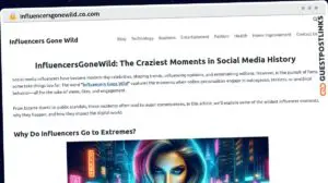 Publish Guest Post on influencersgonewild.co.com