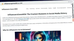 Publish Guest Post on influencersgonewild.co.com