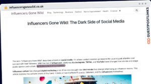 Publish Guest Post on influencersgonewild.co.uk