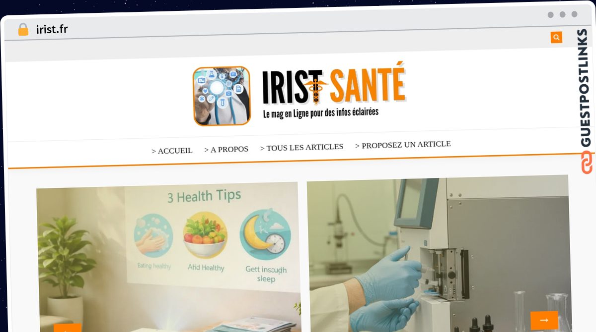 Publish Guest Post on irist.fr