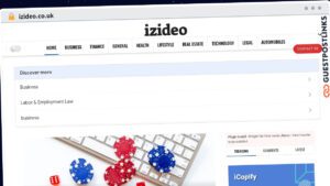 Publish Guest Post on izideo.co.uk