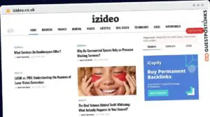 Publish Guest Post on izideo.co.uk