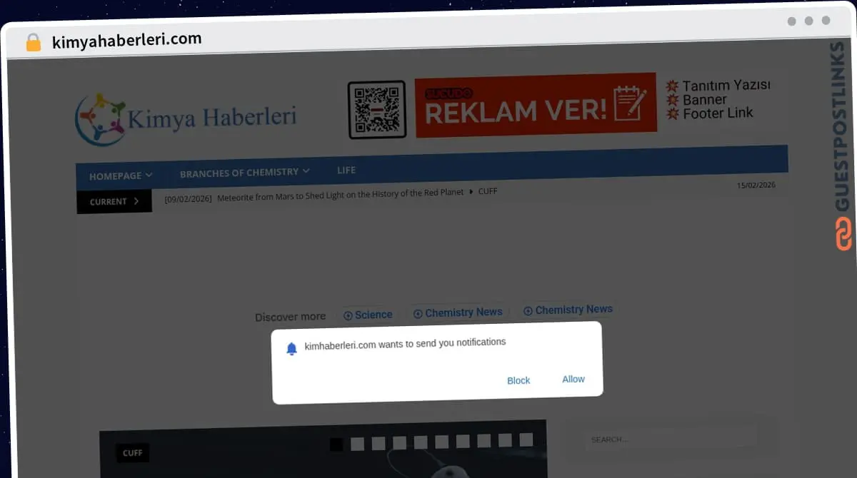 Publish Guest Post on kimyahaberleri.com