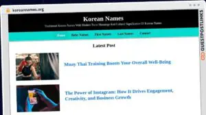 Publish Guest Post on koreannames.org
