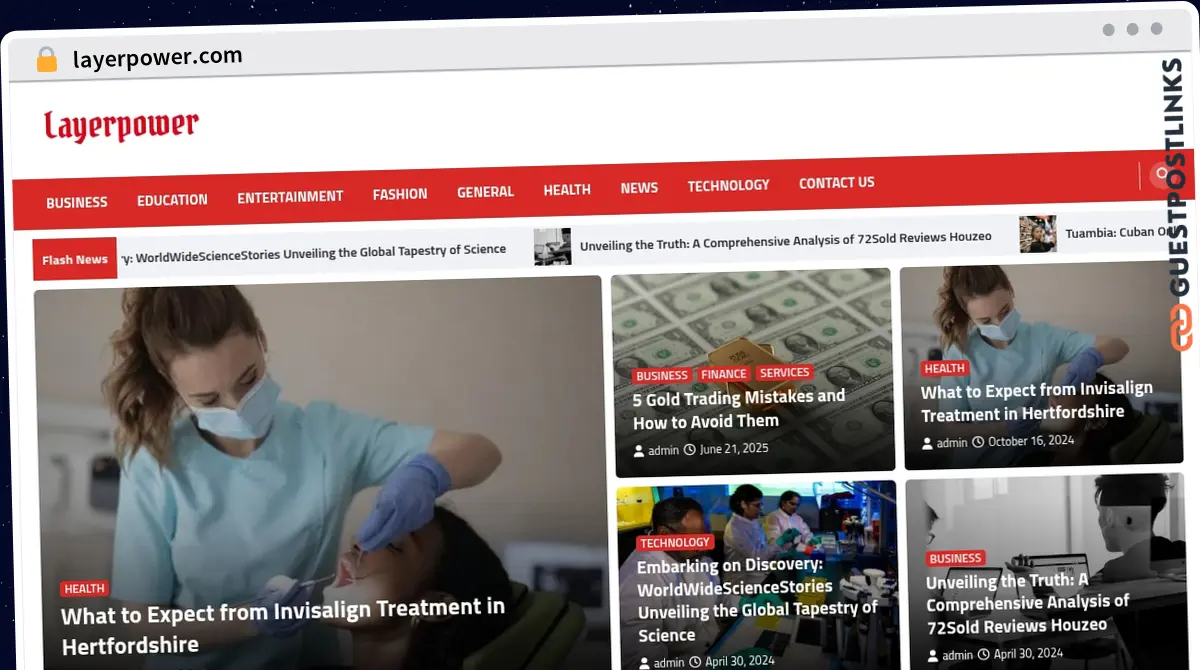 Publish Guest Post on layerpower.com