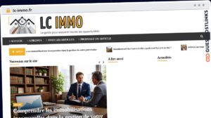 Publish Guest Post on lc-immo.fr