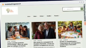 Publish Guest Post on lesbebesfringueurs.fr