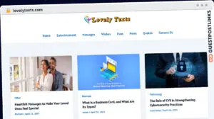 Publish Guest Post on lovelytexts.com