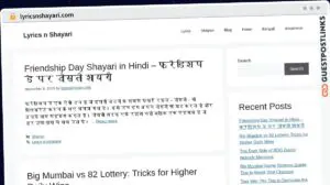 Publish Guest Post on lyricsnshayari.com