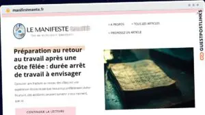 Publish Guest Post on manifestesante.fr