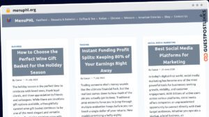 Publish Guest Post on menuphl.org