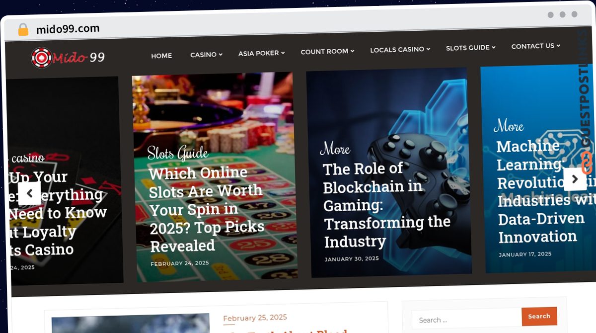 Publish Guest Post on mido99.com