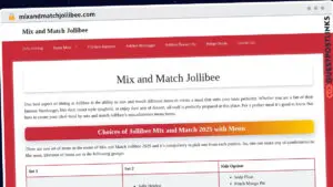 Publish Guest Post on mixandmatchjollibee.com
