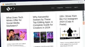 Publish Guest Post on mybestbio.org