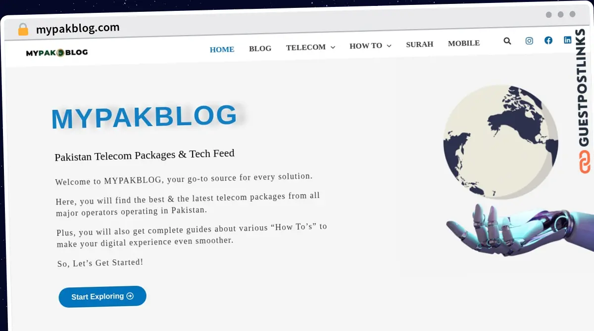 Publish Guest Post on mypakblog.com