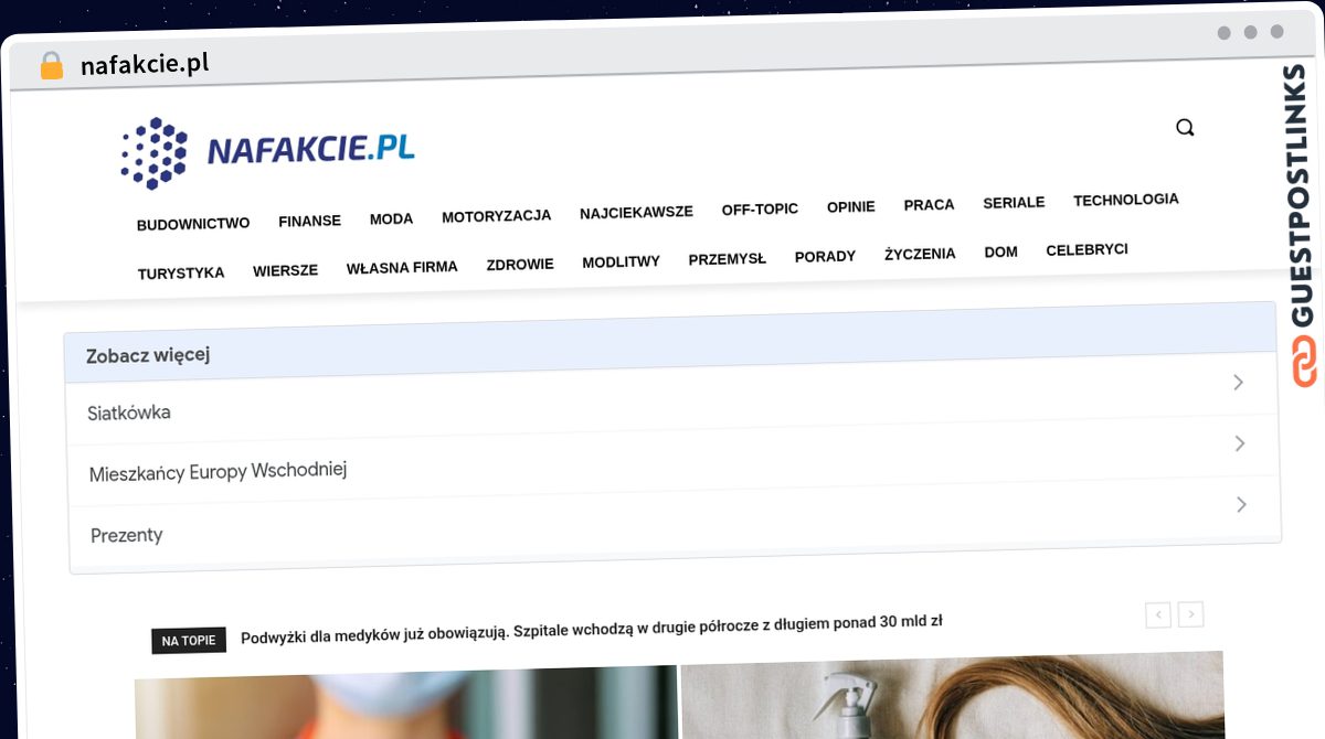 Publish Guest Post on nafakcie.pl