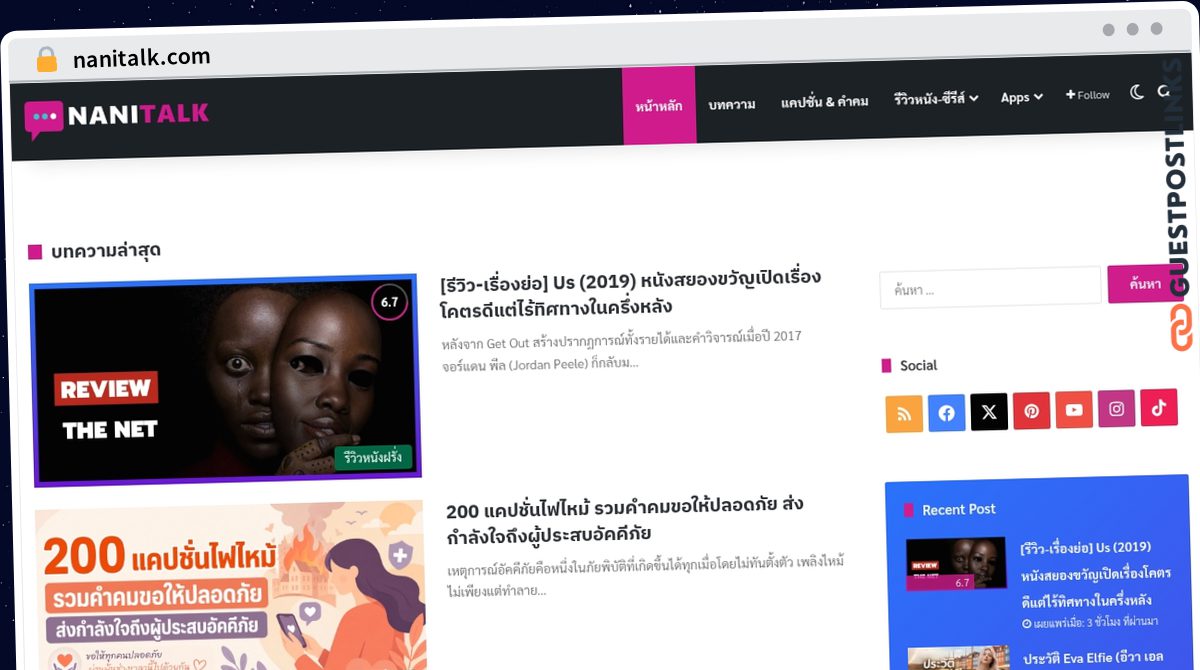 Publish Guest Post on nanitalk.com
