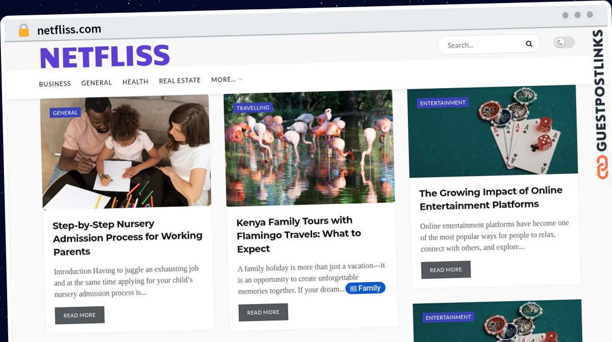 Publish Guest Post on netfliss.com