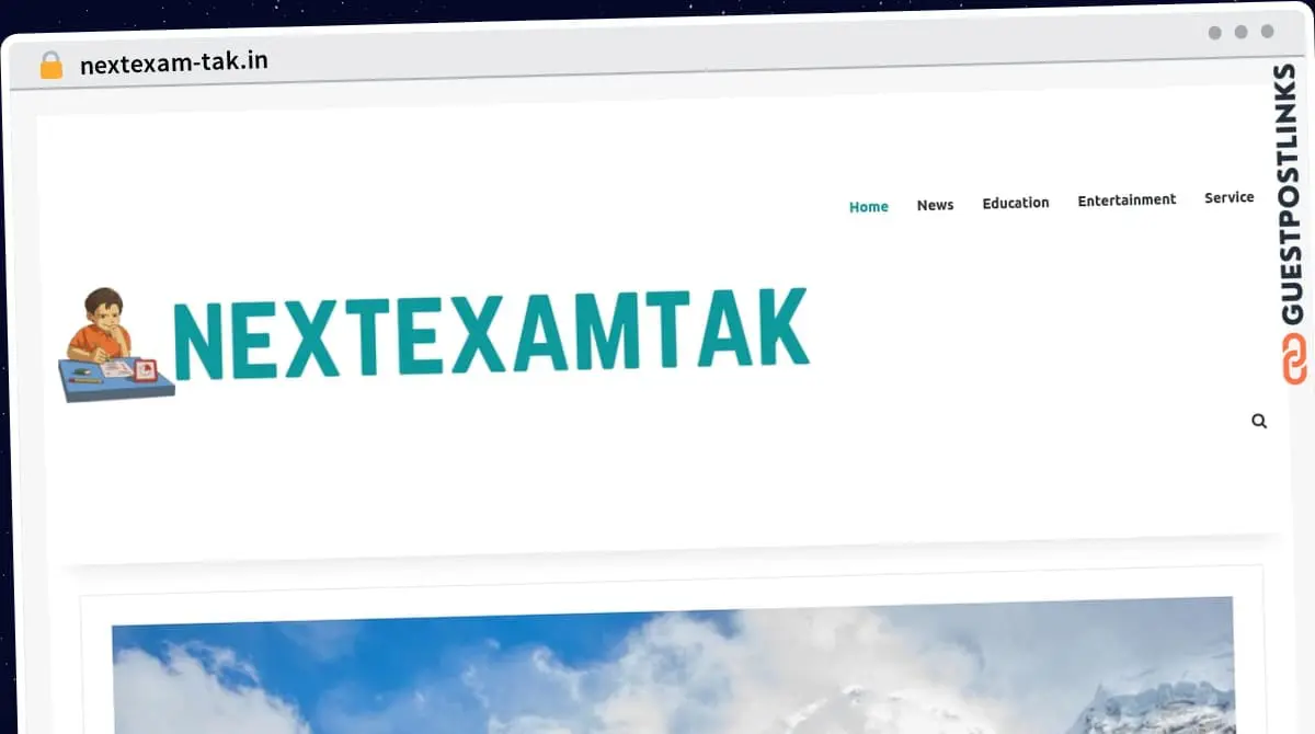 Publish Guest Post on nextexam-tak.in