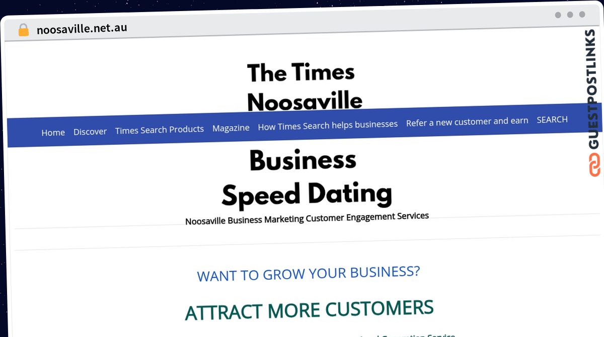 Publish Guest Post on noosaville.net.au