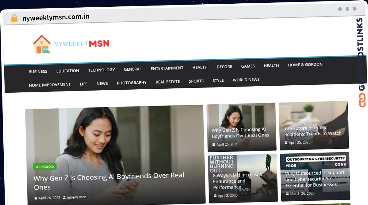 Publish Guest Post on nyweeklymsn.com.in