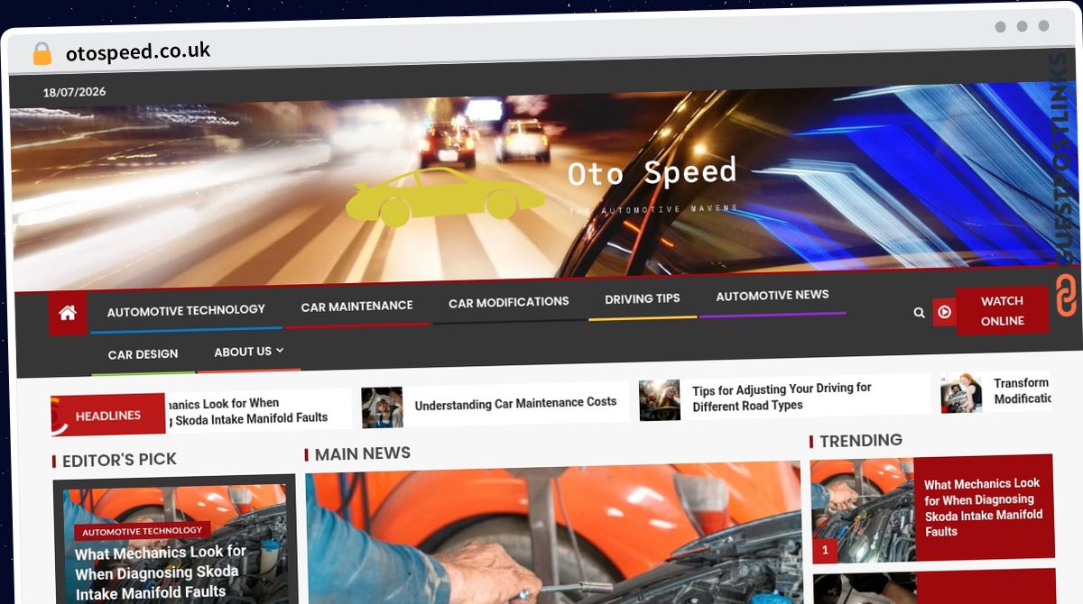 Publish Guest Post on otospeed.co.uk