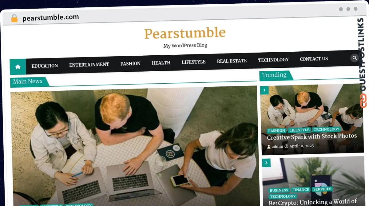 Publish Guest Post on pearstumble.com