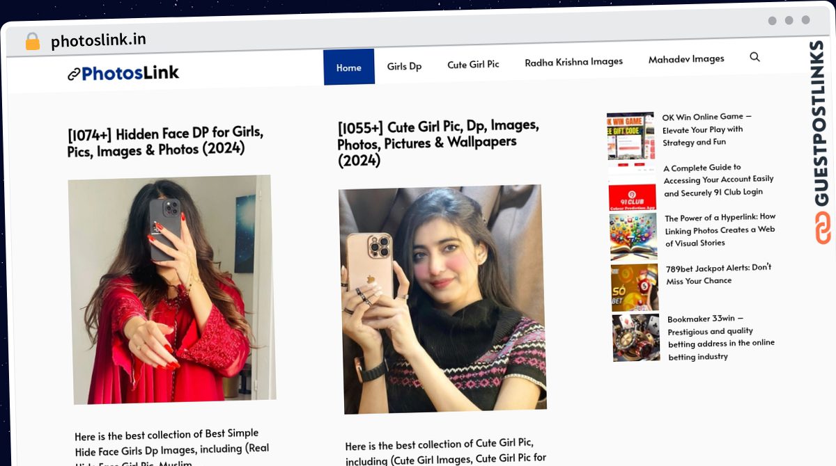 Publish Guest Post on photoslink.in