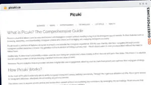 Publish Guest Post on picuki.ca