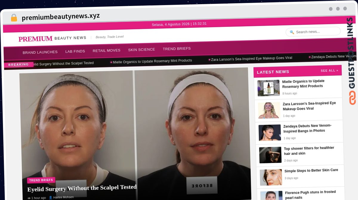Publish Guest Post on premiumbeautynews.xyz