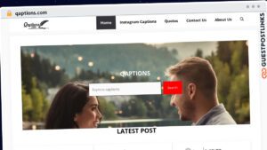Publish Guest Post on qaptions.com