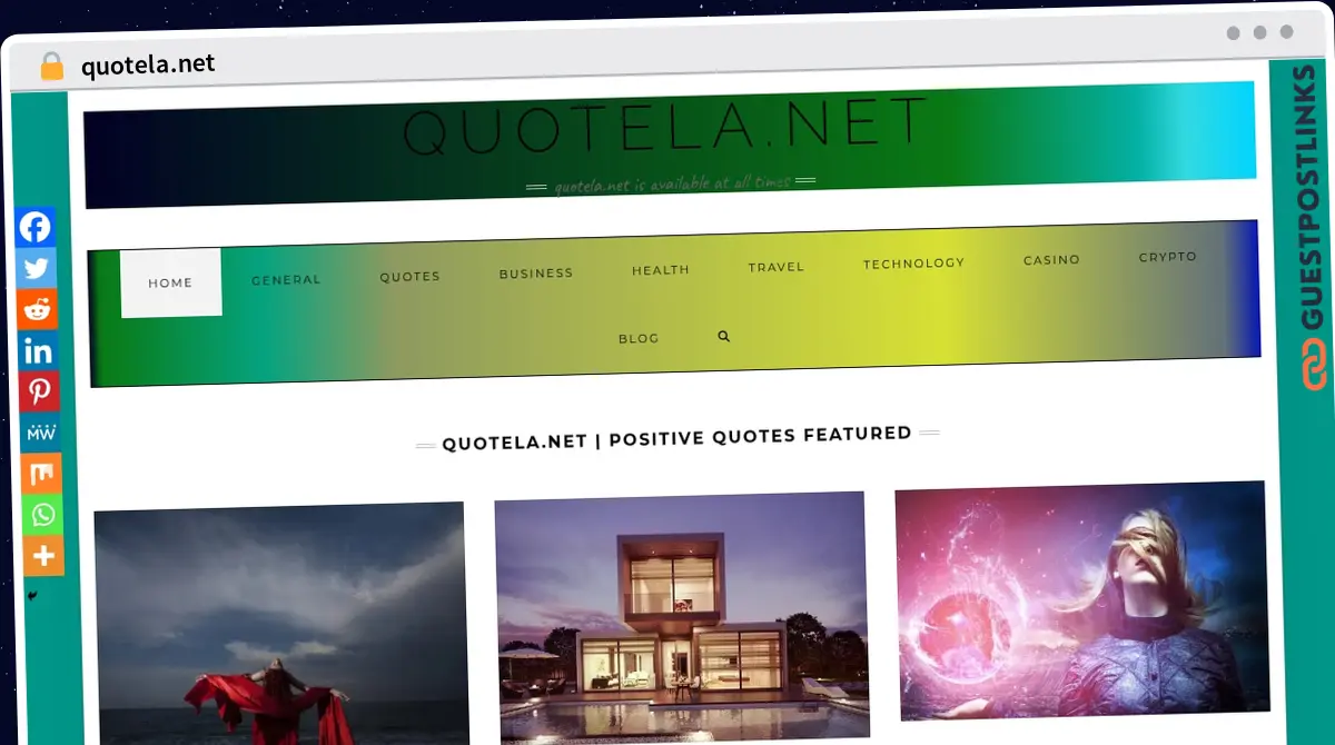 Publish Guest Post on quotela.net