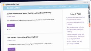 Publish Guest Post on quotelander.com