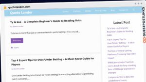 Publish Guest Post on quotelander.com