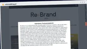 Publish Guest Post on rebrandblog.pl