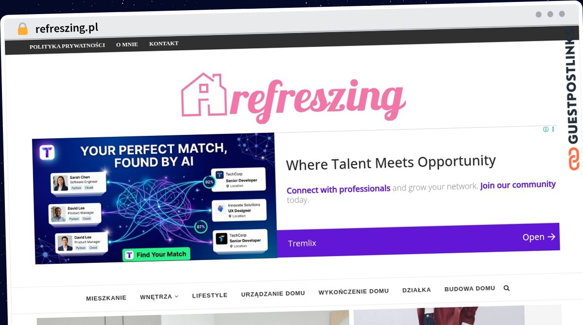 Publish Guest Post on refreszing.pl