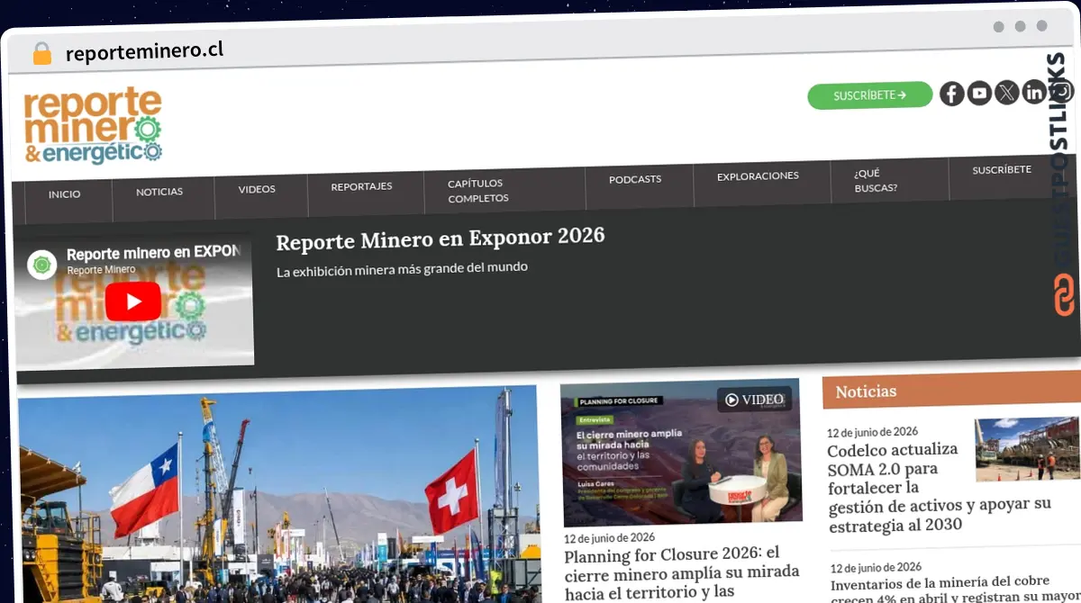 Publish Guest Post on reporteminero.cl