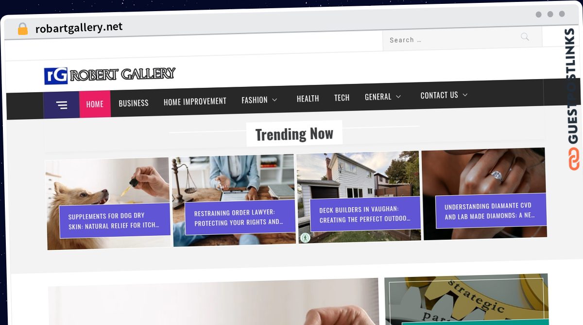 Publish Guest Post on robartgallery.net