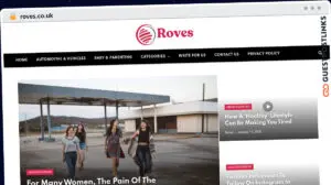 Publish Guest Post on roves.co.uk