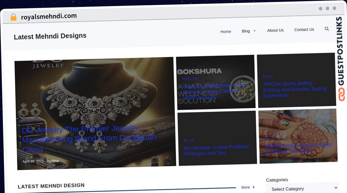 Publish Guest Post on royalsmehndi.com