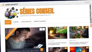 Publish Guest Post on series-conseil.fr
