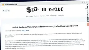 Publish Guest Post on sethbtaube.org