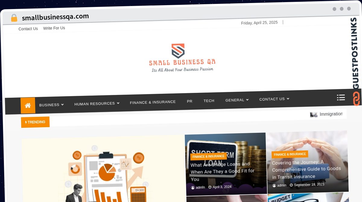 Publish Guest Post on smallbusinessqa.com
